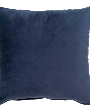 Lido Pude Pude   Velour  Mørkeblå  40x40 Cm