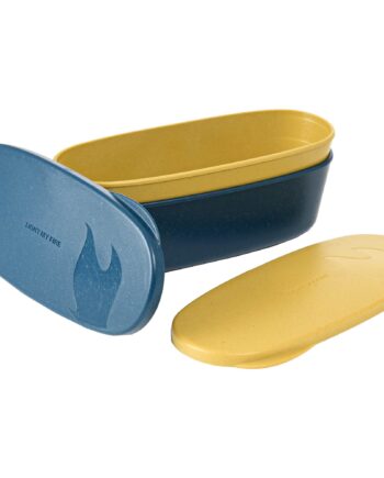 Light My Fire Snapbox Oval  Musty Yellow   Hazy Blue   -pak