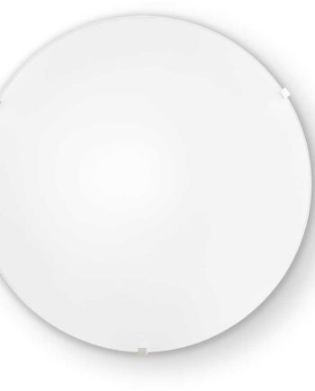 Loft- Væglampe Ideal Lux Simply ø25   H9 Cm Hvid Krom