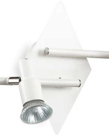 Loftlampe Med   Spots Ideal Lux Slem Hvid Metal L71 5xh16xb22 Cm Gu10 Ip20