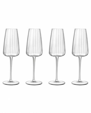 Luigi Bormioli Optica Champagneglas Dia       21 Cm 21 Cl   Stk Klar  : Erling Christensen Møbler