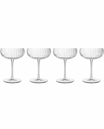 Luigi Bormioli Optica Champagneskål Dia 10     14   Cm 30 Cl   Stk Klar  : Erling Christensen Møbler