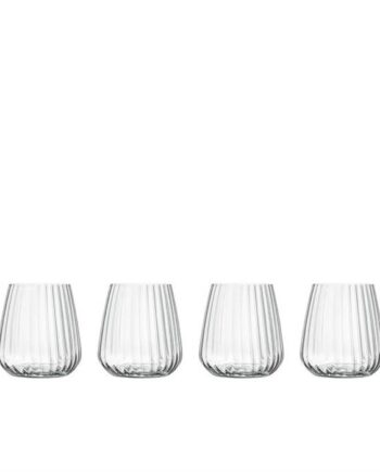 Luigi Bormioli Optica Vandglas Dia           Cm 45 Cl   Stk Klar  : Erling Christensen Møbler