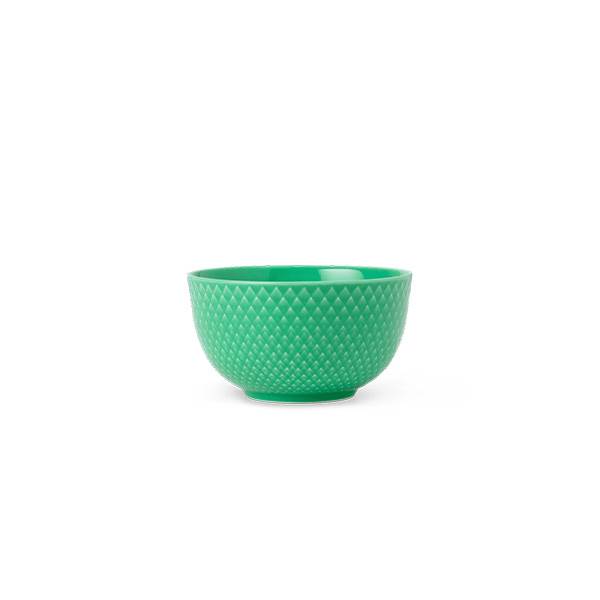 Lyngby Porcelæn Lyngby Rhombe Color Skål  : 11 Cm Grøn : Erling Christensen Møbler  : Erling Christensen Møbler