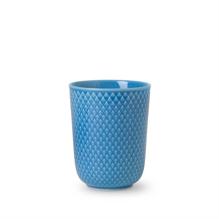 Lyngby Porcelæn Rhombe Color Krus 33 Cl Blå  : Erling Christensen Møbler