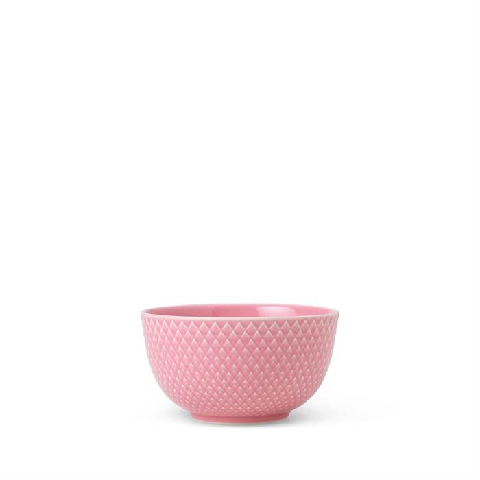 Lyngby Porcelæn Rhombe Color Skål ø11 Cm Rosa  : Erling Christensen Møbler