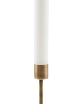 Lysestage House Doctor Anit Antik Messing Jern ø13   H12 Cm