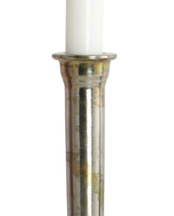 Lysestage House Doctor Antique ø10   H14 Cm Jern Metallisk Finish Antik Charme