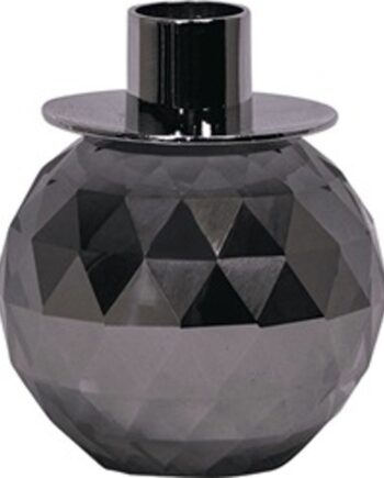 Lysestage House Of Sander Betulia Glas Smoke H10   B8 Cm