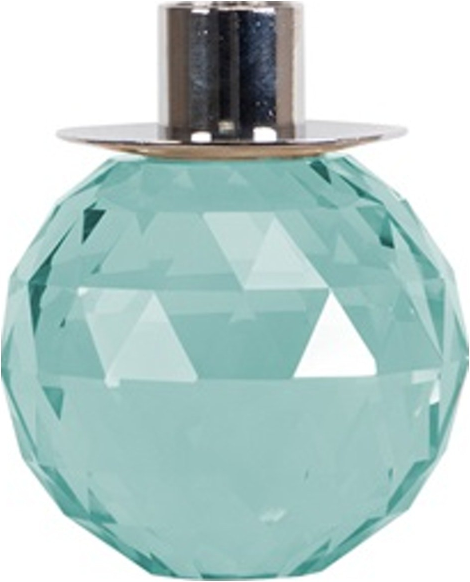 Lysestage House Of Sander Betulia Mintgrøn Glas H10   ø8 Cm