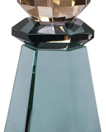 Lysestage House Of Sander Clematis Prismatisk Glas Smoke Champagne