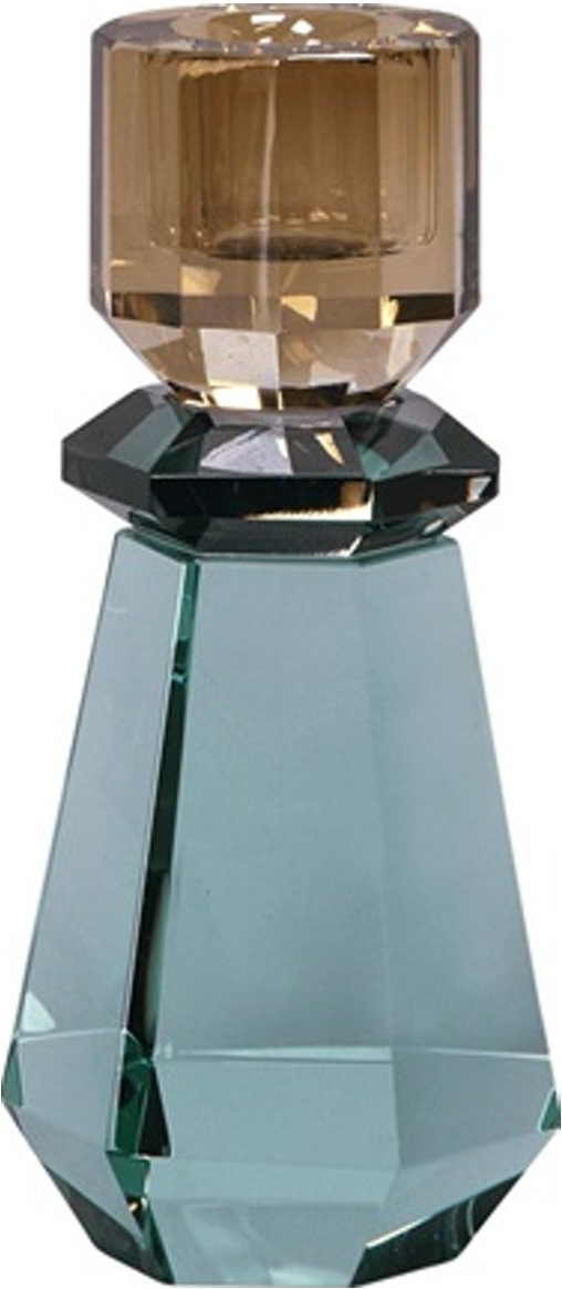 Lysestage House Of Sander Clematis Prismatisk Glas Smoke Champagne