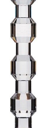 Lysestage House Of Sander Iris   Hvidt Glas H25 Cm