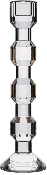 Lysestage House Of Sander Iris   Hvidt Glas H25 Cm