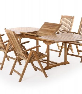 Madrid Luksus Teak Havemøbelsæt