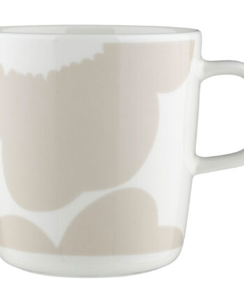 Marimekko Iso Unikko Krus   Dl  Hvid Beige
