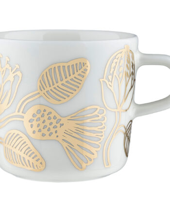 Marimekko Tiara Kaffekop 20 Cl  Hvid Guld