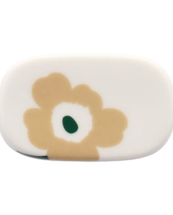 Marimekko Unikko Spisepindestøtte  -pak  Hvid Sand Beige Grøn