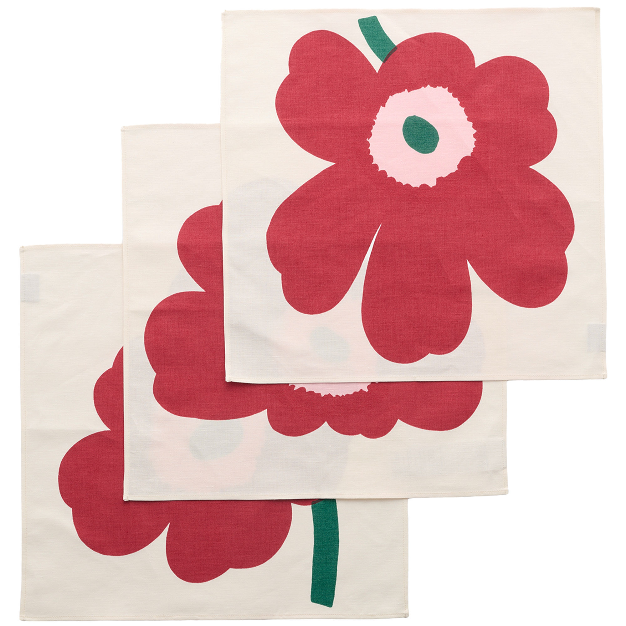 Marimekko Unikko Stofservietter  -pak  Rose