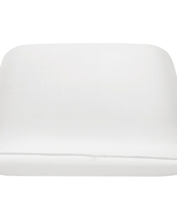 Memory Foam Pude  Nakkestøttepude Med Aftageligt Betræk  Ergonomisk 60   40 Cm  Cremehvid
