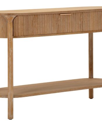 Moderne Konsolbord   Træ  Mdf And Jern   110x40x80 Cm
