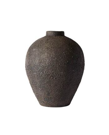 Muubs Luna Krukke 40 Antracit   Terracotta  : Erling Christensen Møbler
