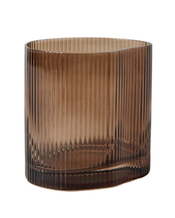 Muubs Ripe Glas 390 Ml  Røgbrun