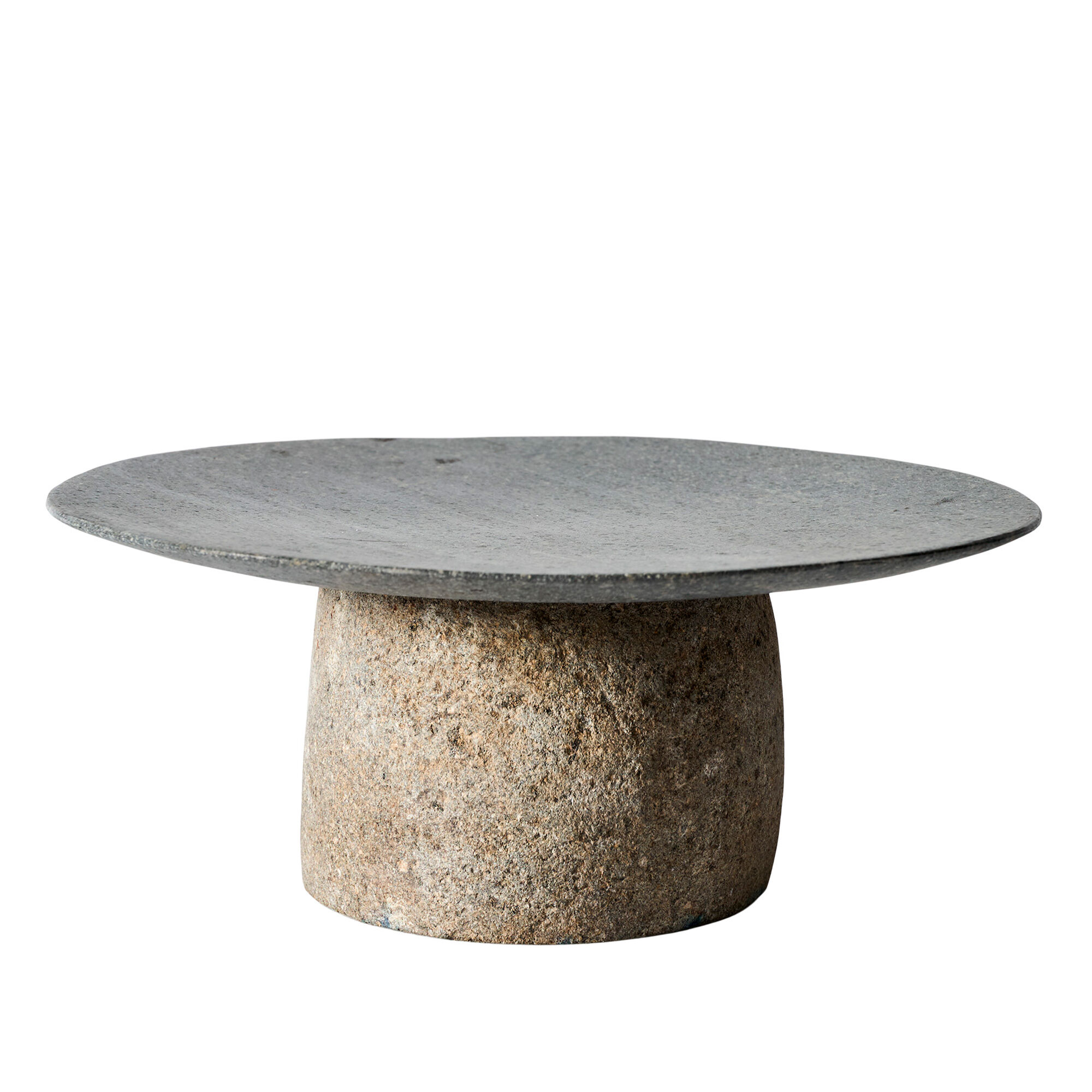 Muubs Valley Piedestal Tårtfad 25 Cm  Grå