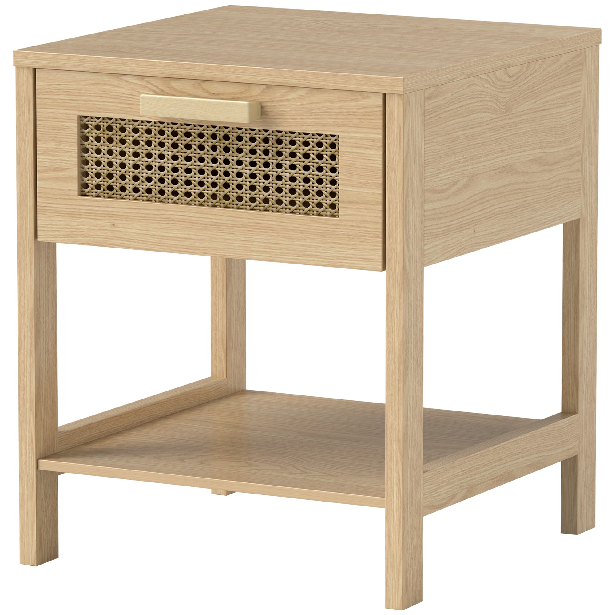 Natbord  Natbord  Sidebord Med Skuffe  Mdf 40   40   48   Cm