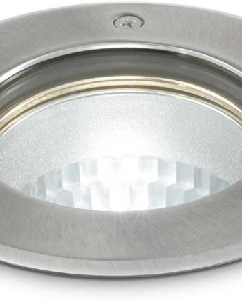 Nedgravningsspot Ideal Lux Park ø15 Cm Ip54 Stål Udendørslampe
