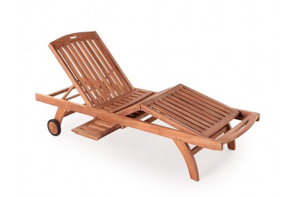 New York Teak Luksus Solvogn