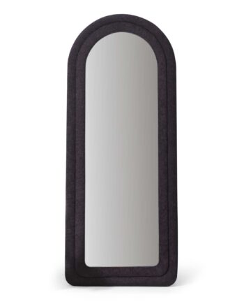 Nordvärk Doga Cheval Gulvspejl  Rektangulær Spejlglas Og Sort Mdf  170x65