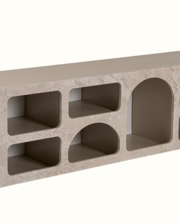 Nordvärk Ferlis Konsolbord       Rum Sand Travertin Melamin  160x40