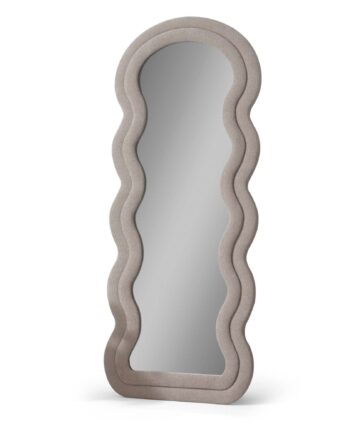 Nordvärk Mia Cheval Gulvspejl  Organisk Spejlglas Og Beige Mdf  170x65