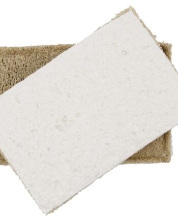 Opvaskesvamp  -pak Meraki Reseda   100   Træfiber Rengøringssvamp Natural