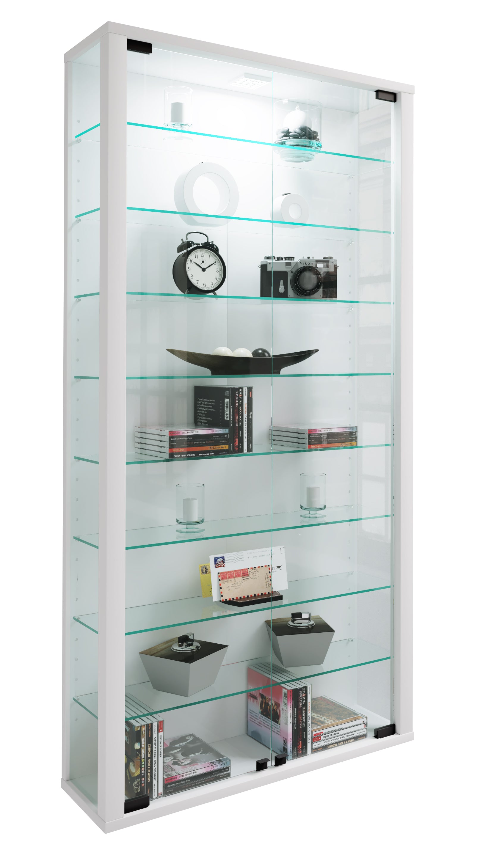 Overskab  Quot Vitrosa Maxi Quot  Med Led
