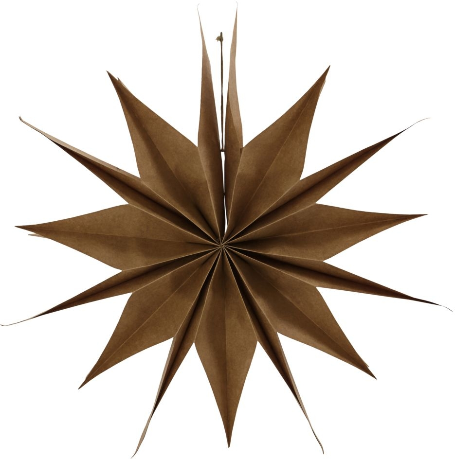Papirstjerne House Doctor Capella D70 Cm Natural Elegant Jule- Og Boligdekoration