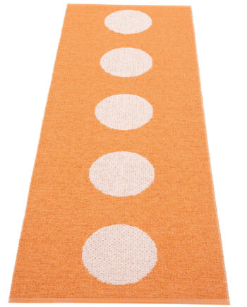 Pappelina Vera Pop Tæppe 70x200 Cm  Orange Pink