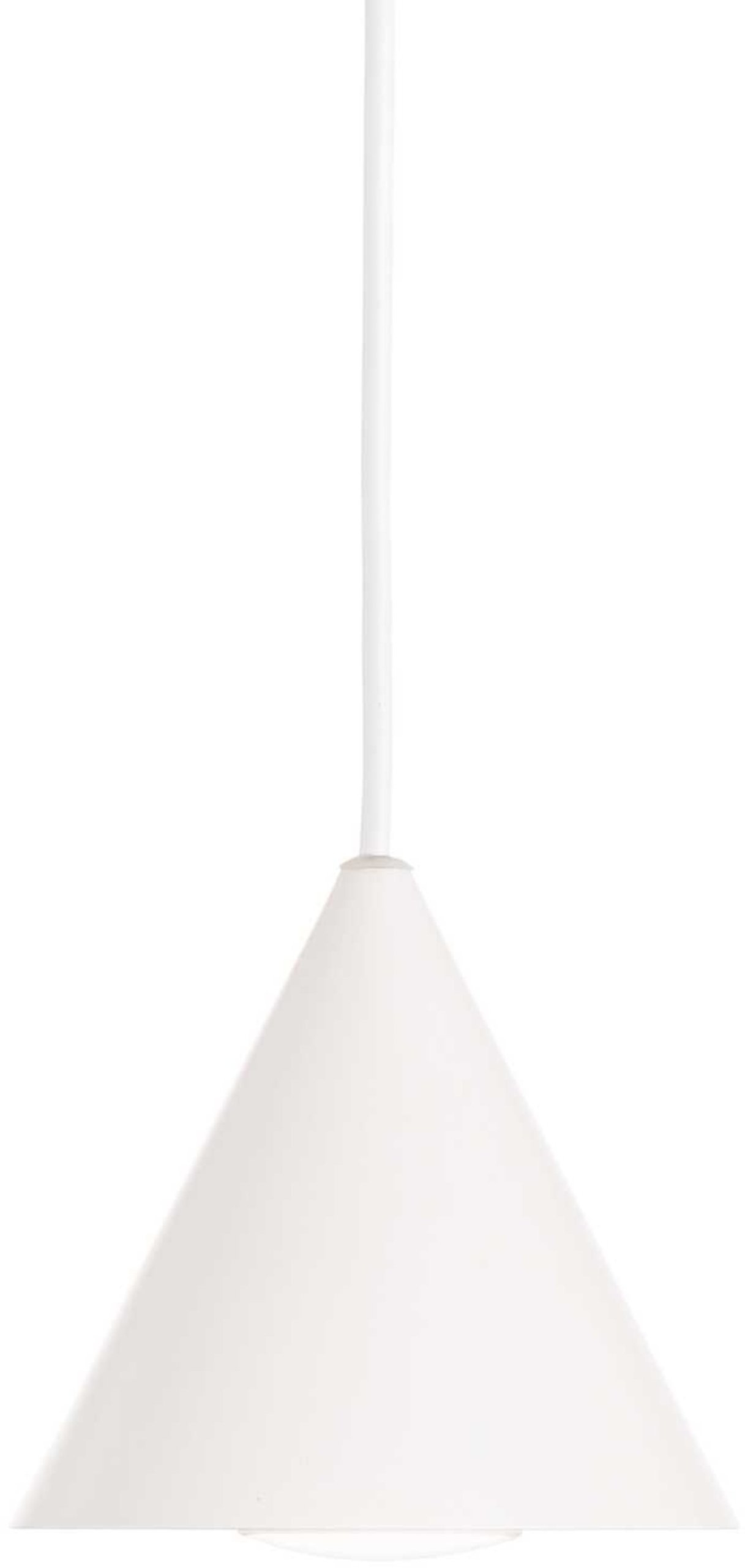 Pendellampe Ideal Lux  -line ø130 Mm Hvid Metal Justérbar Inkl  Gu10-pære 5w 480 Lm 3000k