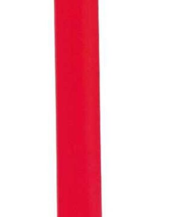 Pendellampe Ideal Lux Flut Glas Rød Krom ø105 Mm Justerbar Højde 480 2570 Mm