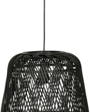 Pendellampe  Loftlampe Woood Exclusive Moza Sort Bambus ø36 Cm