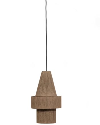 Pendellampe Woood Exclusive Pepe Naturreb ø28   H50 Cm  Nordisk Indendørsbelysning