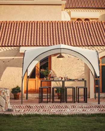 Pergola Til Haven  L334   B334   H256 Cm  Hvid
