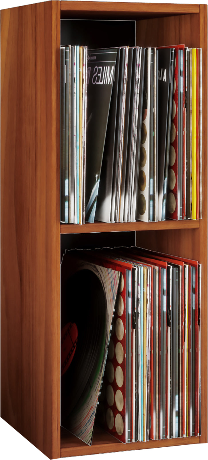 Plade- Vinylreol     72      34      30 Cm  Valnøddebrun