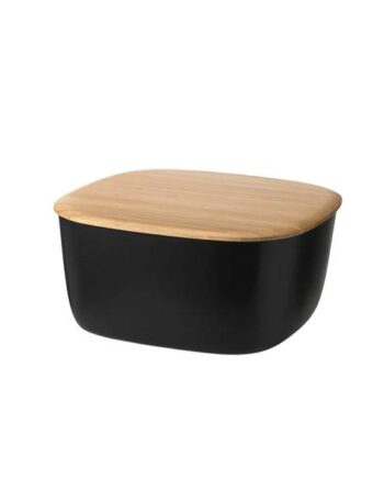 Rig-tig Box-it Brødkasse   23 Cm Black  : Erling Christensen Møbler