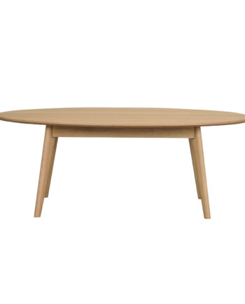 Rowico Oval Yumi Sofabord Natur Egetræsfiner Og Eg  130x65