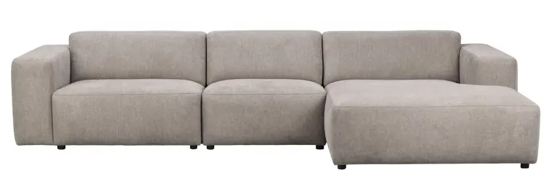 Rowico Willard   Pers  Modul Sofa     Højre Chaiselong Beige Stof