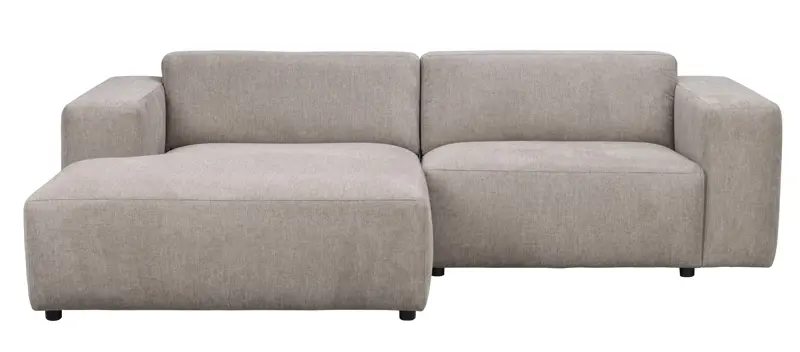 Rowico Willard   Pers  Modul Sofa     Venstre Chaiselong Beige Stof
