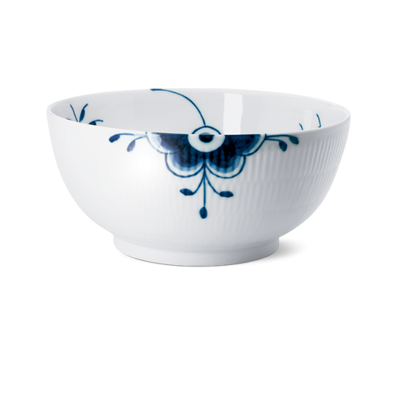 Royal Copenhagen Blå Mega Riflet Skål 310 Cl  : Erling Christensen Møbler