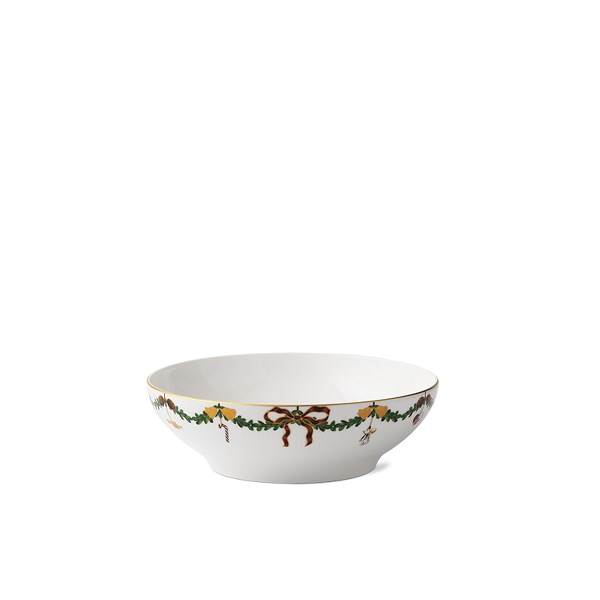 Royal Copenhagen Stjerne Riflet Jul Skål 220 Cl   : Erling Christensen Møbler